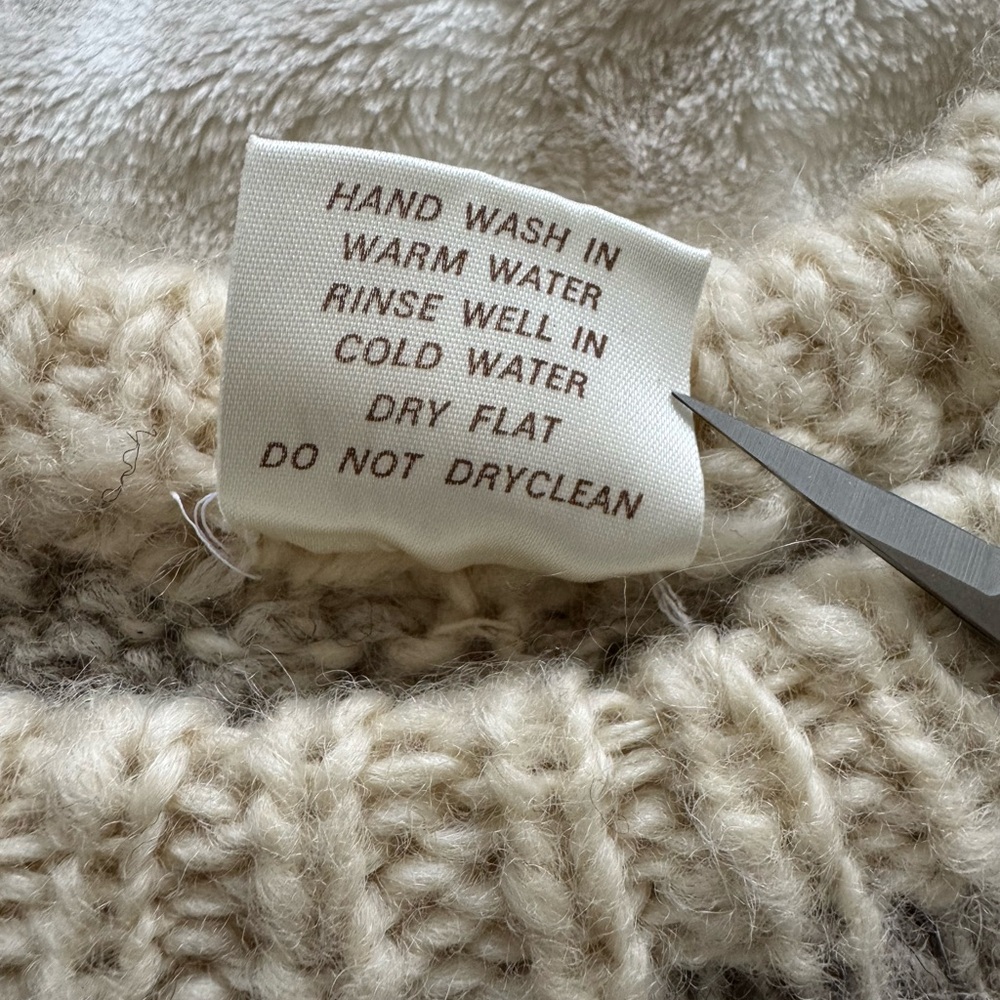 {Ahuriri Handspun} New Zealand Wool Sweater - Picture 4 of 4